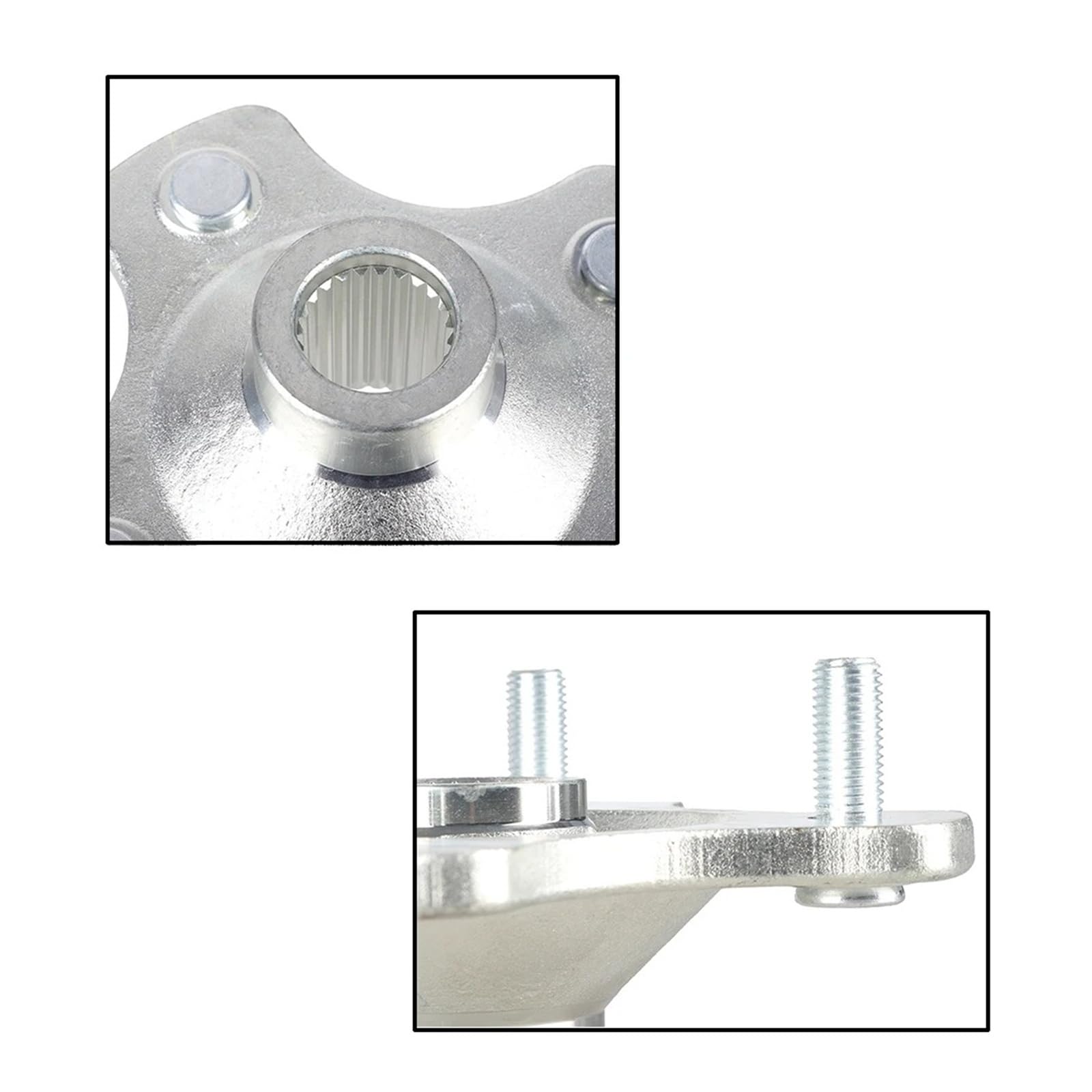Cuscinetti Ruota Assembly ASSE Posteriore 24T M10 * 4 Prigionieri Ruota per TRX420 Fe TRX420FM per Rancher 420 4X4 2007-2013 Parti Ricambio