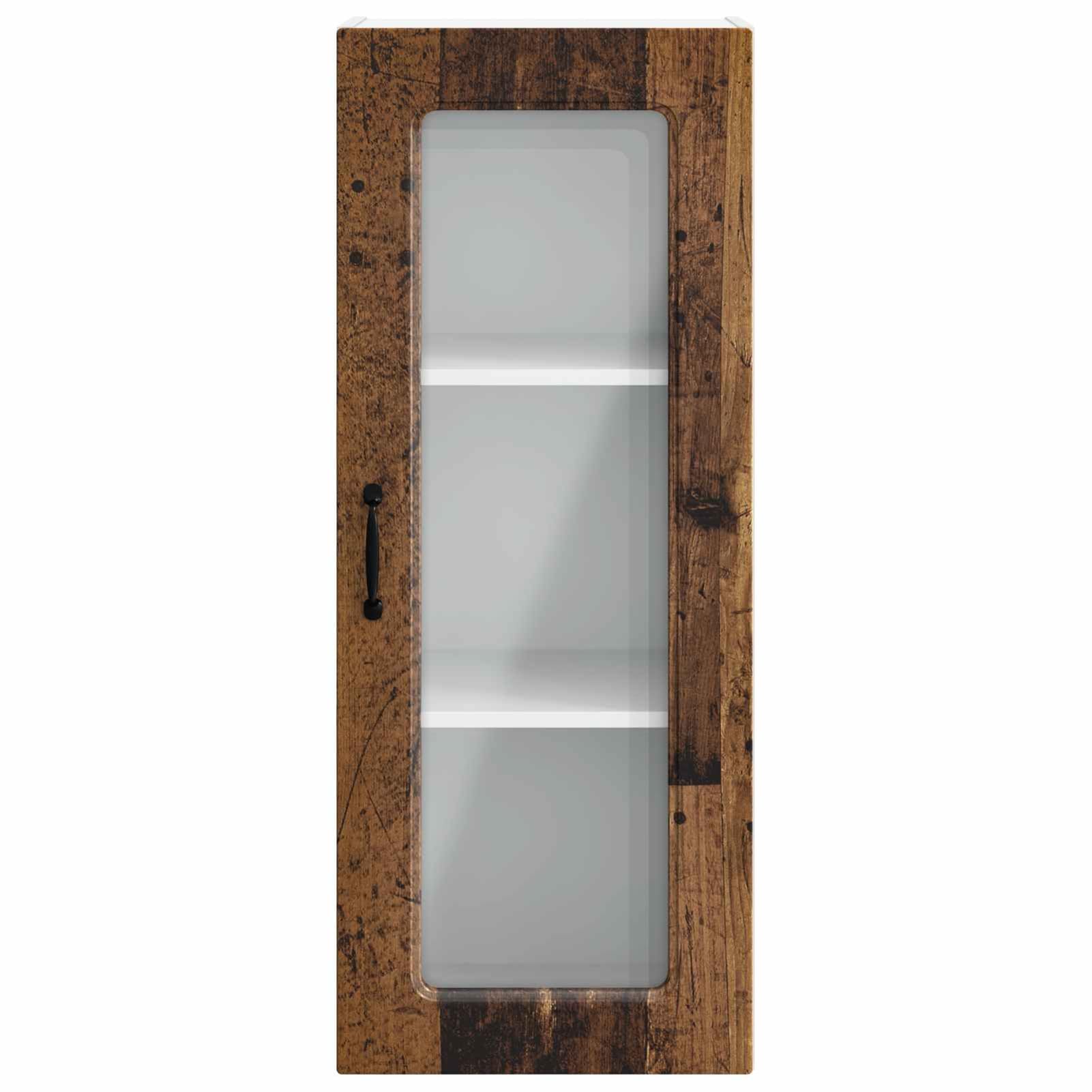 Küchenschrank Altholz 40 x 31 x 100 cm Holzwerkstoff mit viel Stauraum für Innenbereich