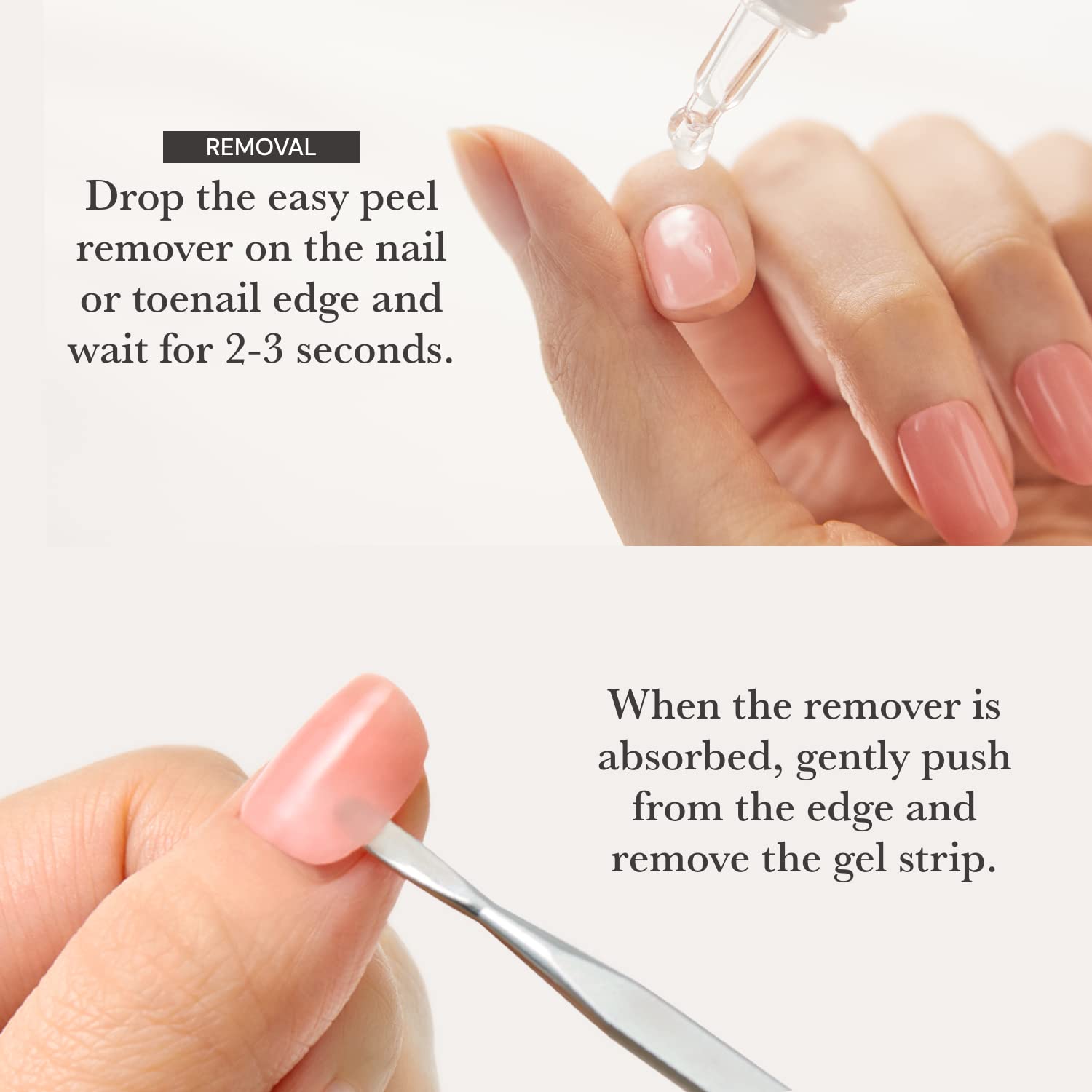 ohora Care Pro Easy Dual Stick Stainless Steel Nail Care Tool
