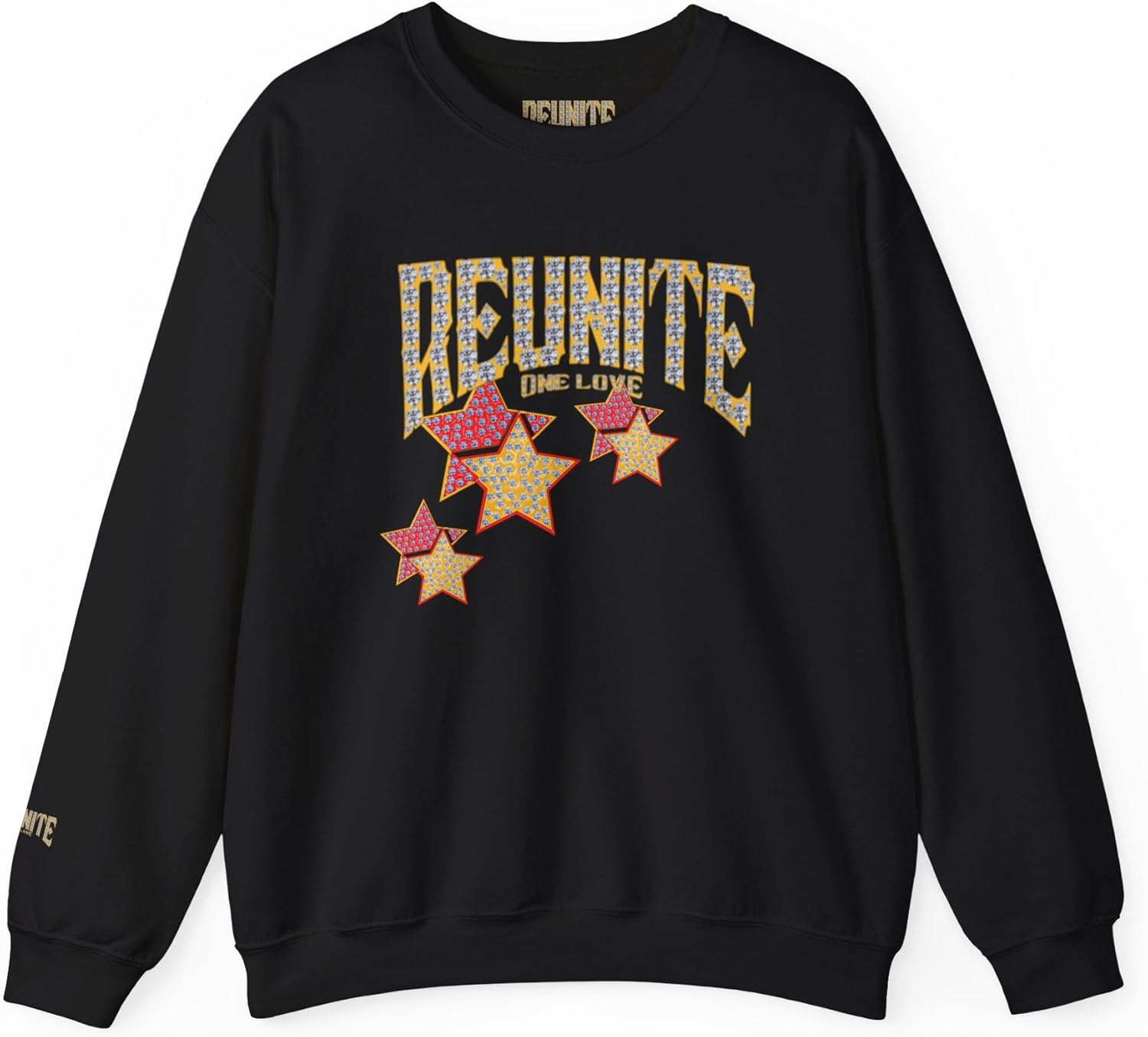 Reunite One Love Diamond Star Design Sweatshir