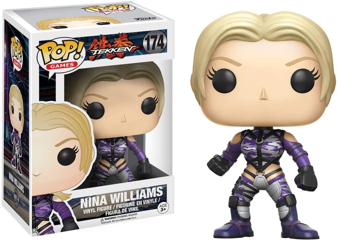 Amazon.com: Funko POP Games Tekken Nina Williams Action