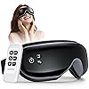 RENPHO Eye Massager, Birthday Gifts for Women Men Her Him, Eyeris1 Eye Massager with Heat & Remote, Compression, Sleep Mask for Relax, Migraine Relief, Reduce Strain, Improve Sleep
