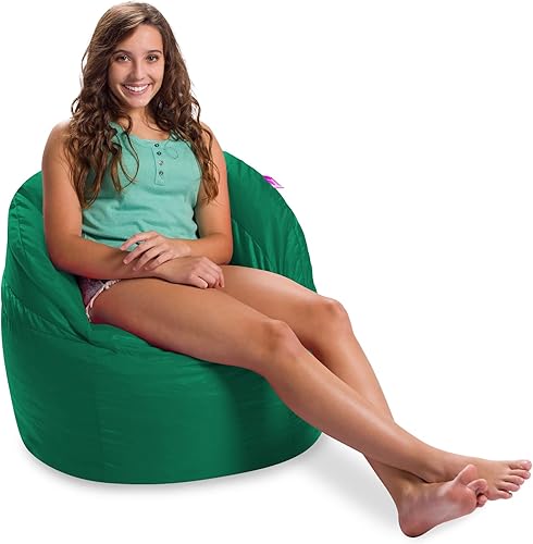 Miniatura 160 de Posh Creations Puf estructurado cómodo para jugar, leer y ver la televisión, Malibu Lounge, tela de lona para colorear, criaturas Criaturas de tela