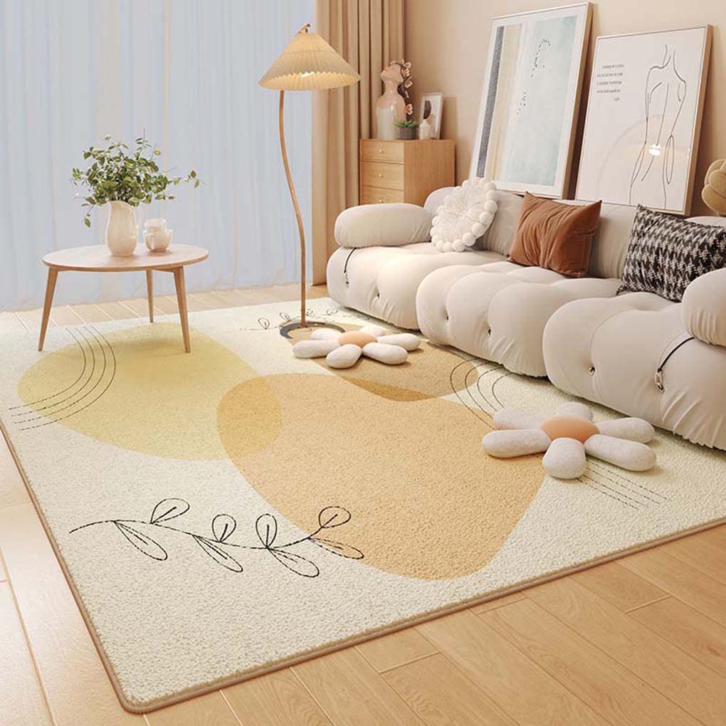 Amazon｜ラグ カーペット ふわふわ 厚手 長方形 140x200 
