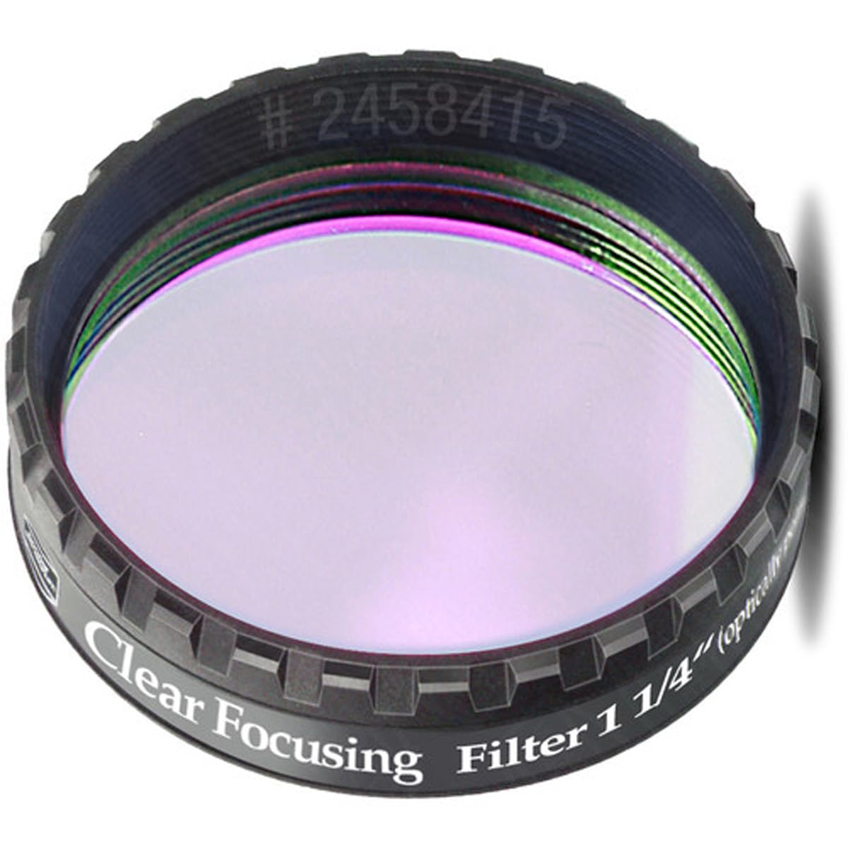 Clear Focusing Filter 1 1/4" (Optically Polished)