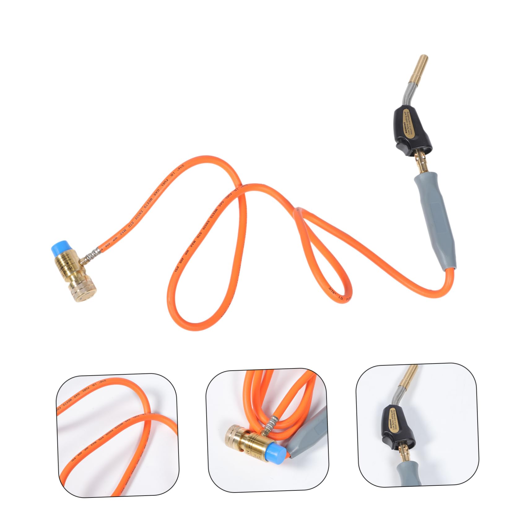 TOPBATHY Cabezal De De Portátil Quemador De Gas Para Derretir Kit De Con Desgasificador