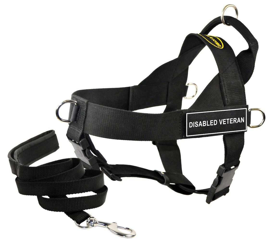 Harnais grand chien handicapé pour balade sécurisée avec laisse confort 1,8m