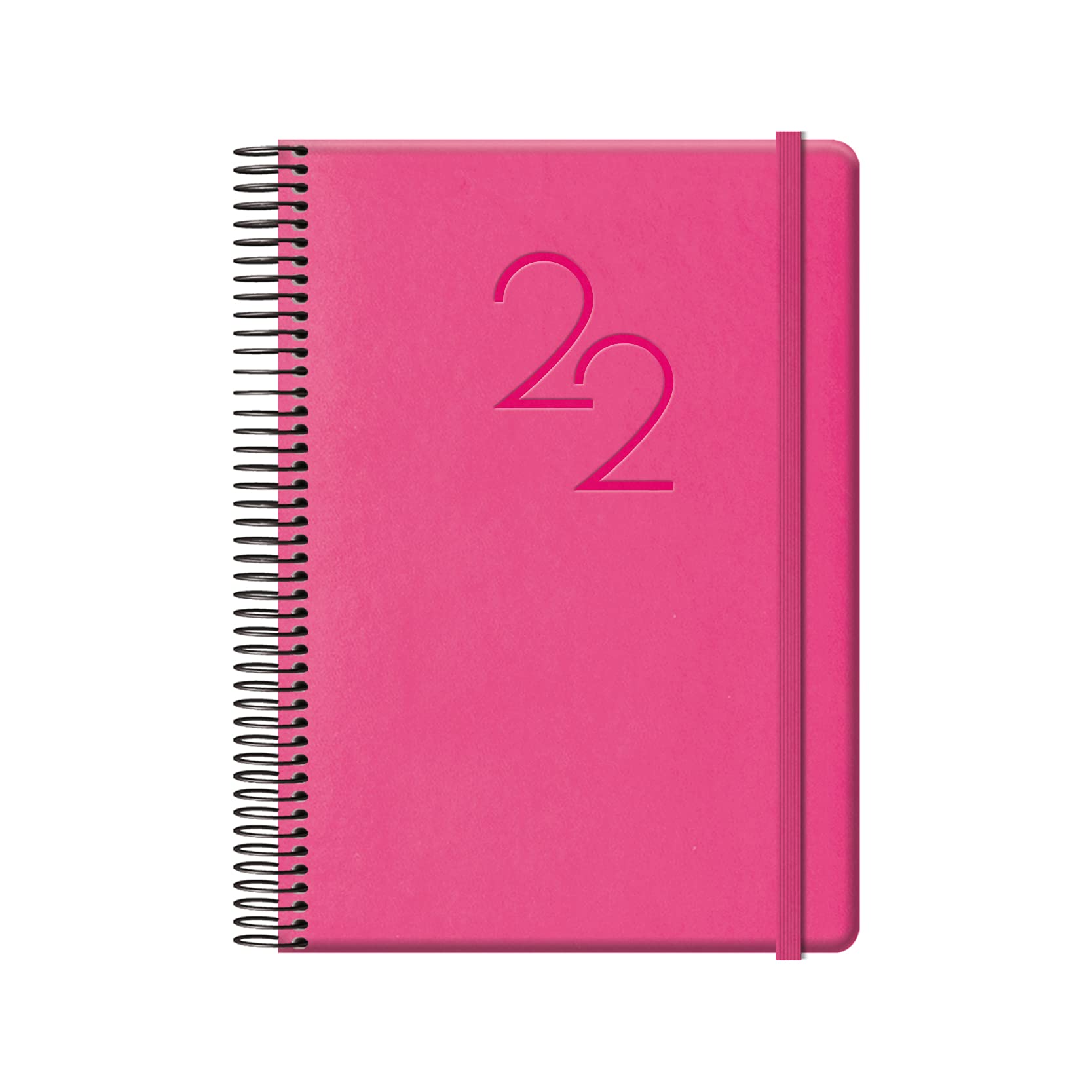 Dohe 12591 - Cabana Diary - Day Page - 15 x 21 cm - Pink, Rosa, Rosa