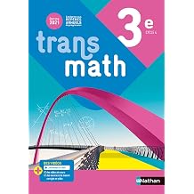 Transmath Mathematiques 3e - Manuel eleve - 2021