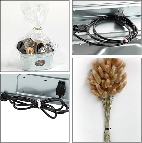 Miniatura 6 de 24 bridas de silicona para cables, organizador de cables reutilizables para cargar cables en oficina, escuela, hogar, envolturas elásticas multiusos