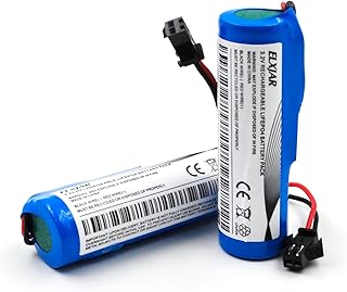 (2-Pack) 3.2V 1500mAh LiFePO4 Battery with Protection Board and Male Adapter for Gama Sonic GS-150 GS-127 GS-126 GS-124 GS-122 GS-111 GS-106 GS-105 GS-99F GS-98 GS-53 GS-52 GS-6 GS-5 Solar Lights
