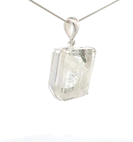 Miniatura 2 de Collar con colgante de cuarzo de manifestación de Stones Desire, Cristal, cuarzo manifestación