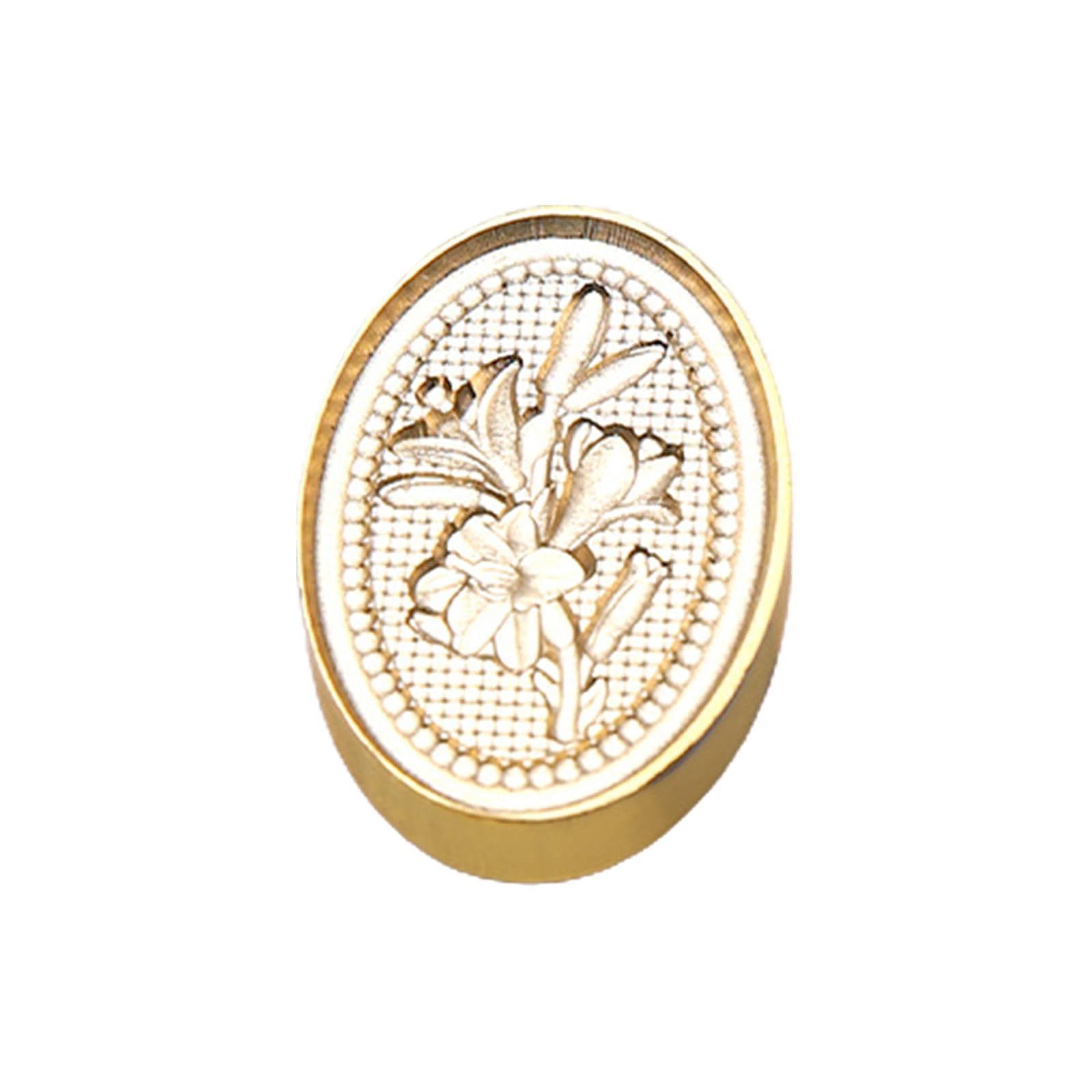 Tsophreniq Wax Seal Stamps Flower Sealing Stamp Embossed for Envelopes Wedding Invitations Decorations Sealing for Wedding Invitation Card Decorations-lily Wax