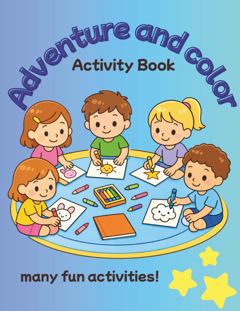 Adventure and color Activity Book