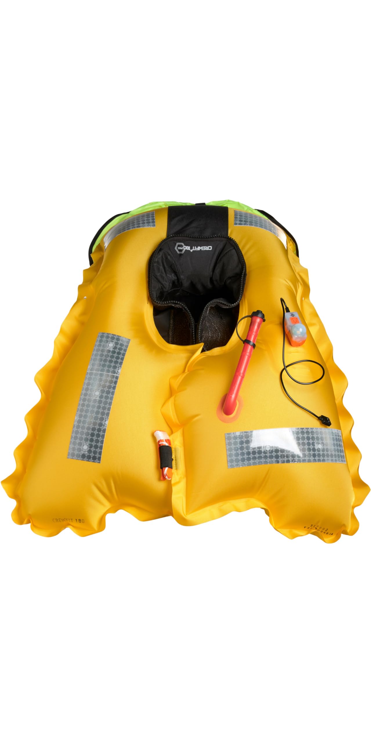 Crewsaver Crewfit+ 180 ISO Single Automatic Lifejacket 9730BKAP - Black