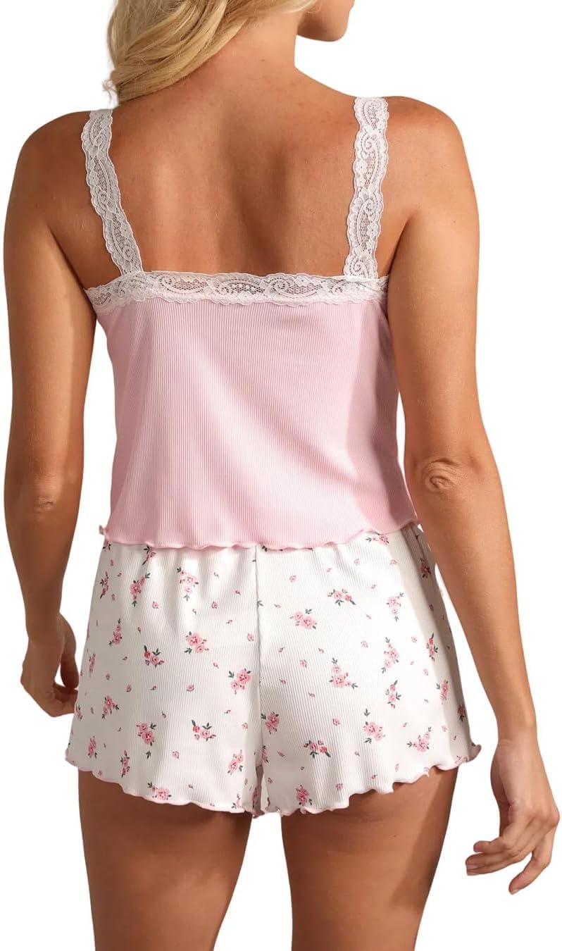 Sexy Pajamas For Women Lace Pajamas Cute Pajama Sets For Women Cami Pajama Set Women's Pajama 2 Pieces
