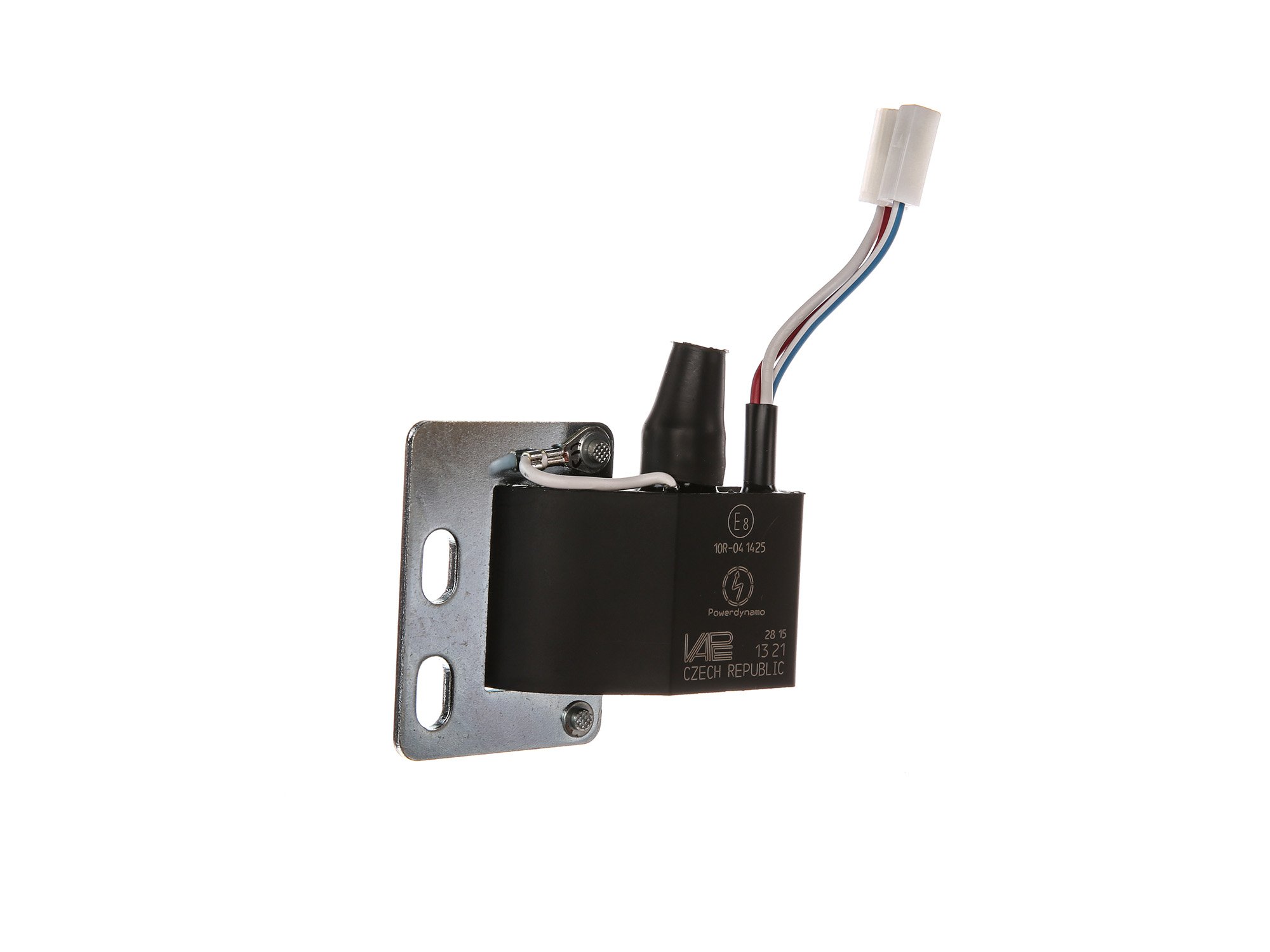 Zapalniczka magnetyczna 12 V 100 W prąd stały ze zintegrowanym w pełni elektronicznym zapłonem do Simson Schwalbe KR51, KR51/1, SR4-2 - rok produkcji przed 1967 - mała średnica wału na stożku!
