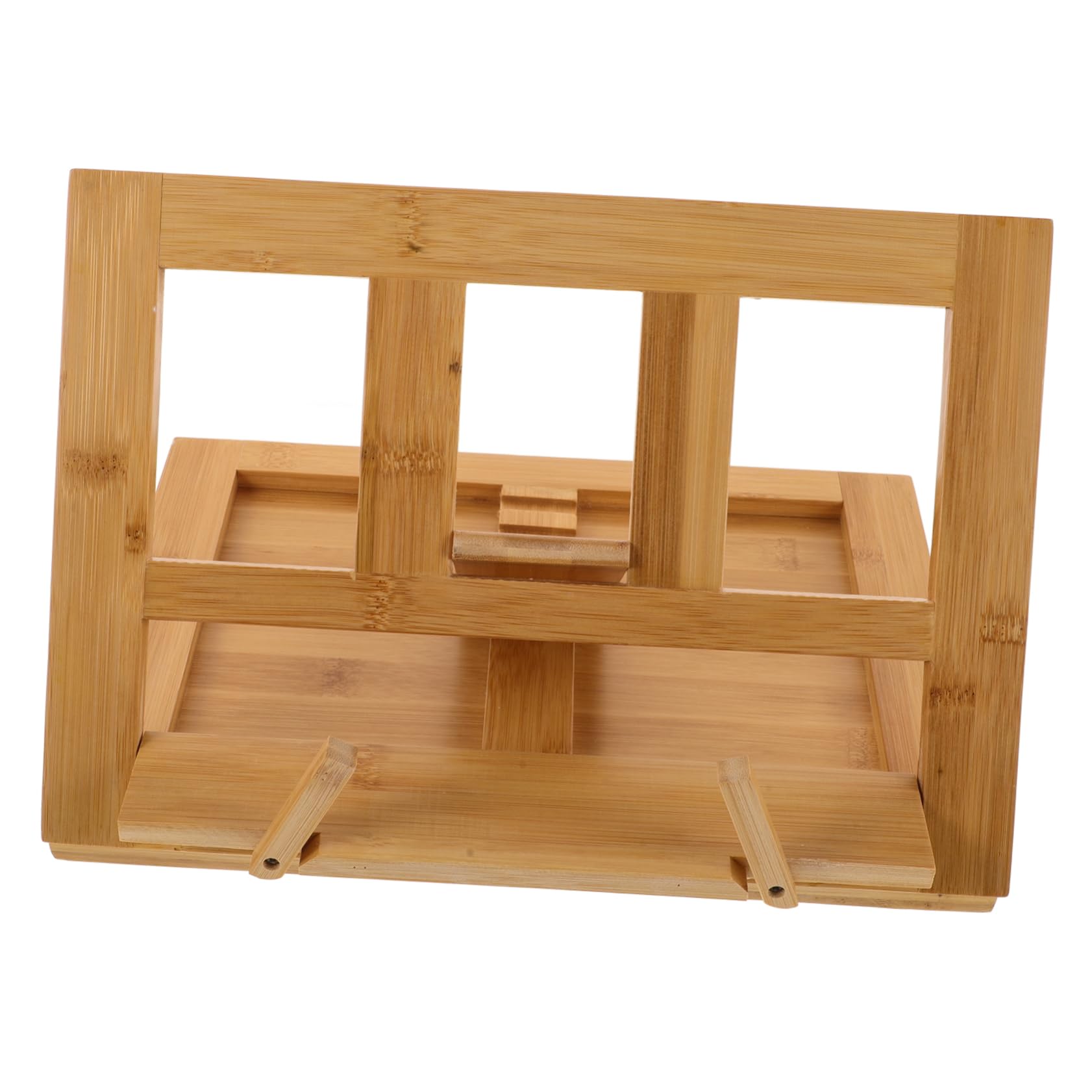 Toyvian Supporto Musicale Per Libri e Partiture Struttura Robusta e Versatile Per Pianoforte Chitarra e Lettura Stand Da Tavolo Per Musica e Testi Naturale