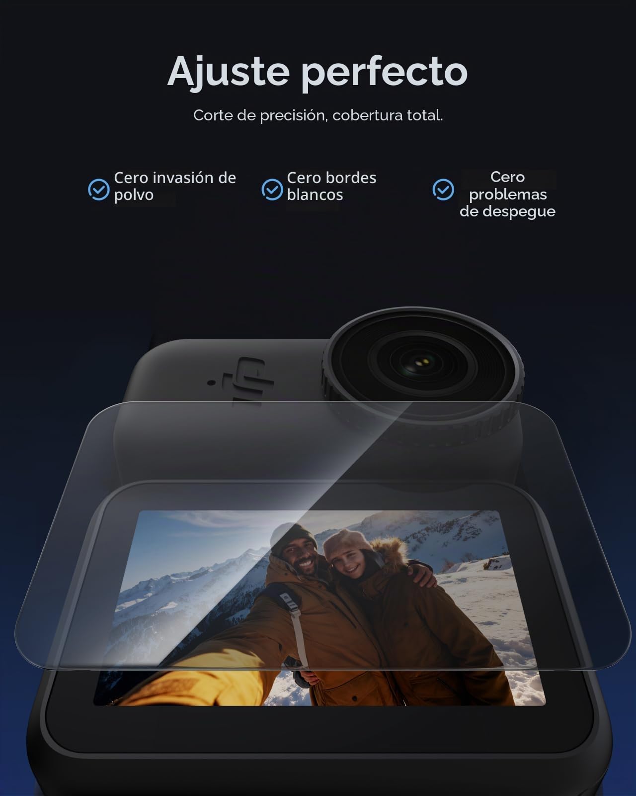 Telesin Kit de Filtro CPL ND para dji Osmo Nano, ND8 ND16 ND32, con protección de Pantalla, Filtro de polarización y Accesorios HD de Vidrio óptico de Densidad Neutra