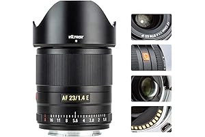 Viltrox 24mm f/1.8 Sony Alpha Mirrorless Lens Camera APS-C E-Mount Portrait Photography