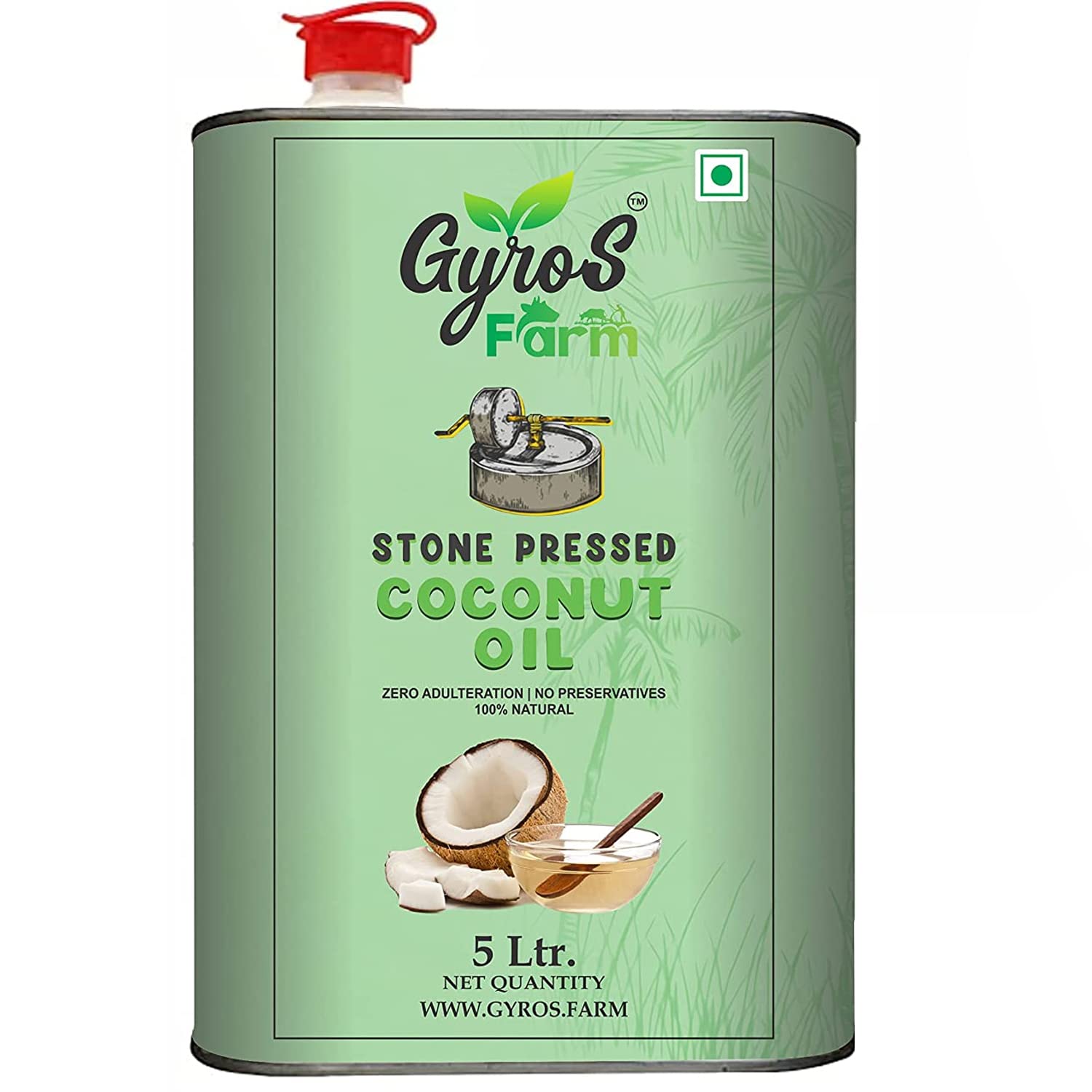 See full amazon price history chart for Gyros Farm 5 Litre Organic Wooden/Stone Cold Pressed Coconut Oil/Nariyal Tel for Cooking & Massage - 5 Litre Tin Gyros Farm 5 Litre Organic Wooden/Stone Cold Pressed Coconut Oil/Nariyal Tel for Cooking & Massage - 5 Litre Tin (B0C2Q3M3HS) Amazon Price History, Amazon Price Tracker