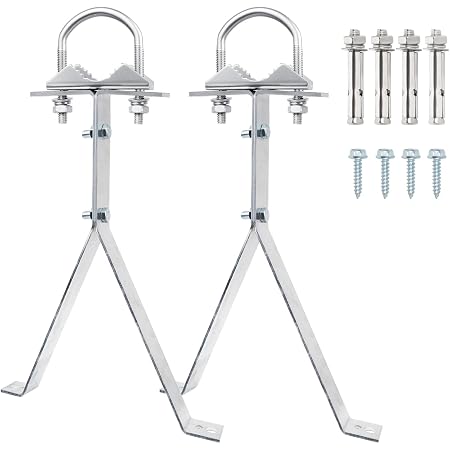 Amazon.com: EZ 32A Heavy Duty Ground Mount for Telescopic/Push Up Masts ...