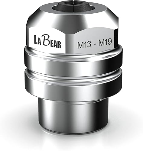 Miniatura 1 de 12 "DR x M13  M19 Adaptador de mandril de grifo ajustable intercambiable, enchufe de grifo