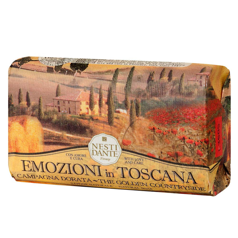 Emozioni In Toscana Katı Sabun 250 gr (Campagna Dorata)