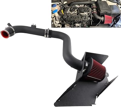 Cold Air Intake Compatible with MK5 GTI/GLI MK6 Golf R, MK2, B6 Passat MT, Audi A3/S3, for EA113 2.0TSI