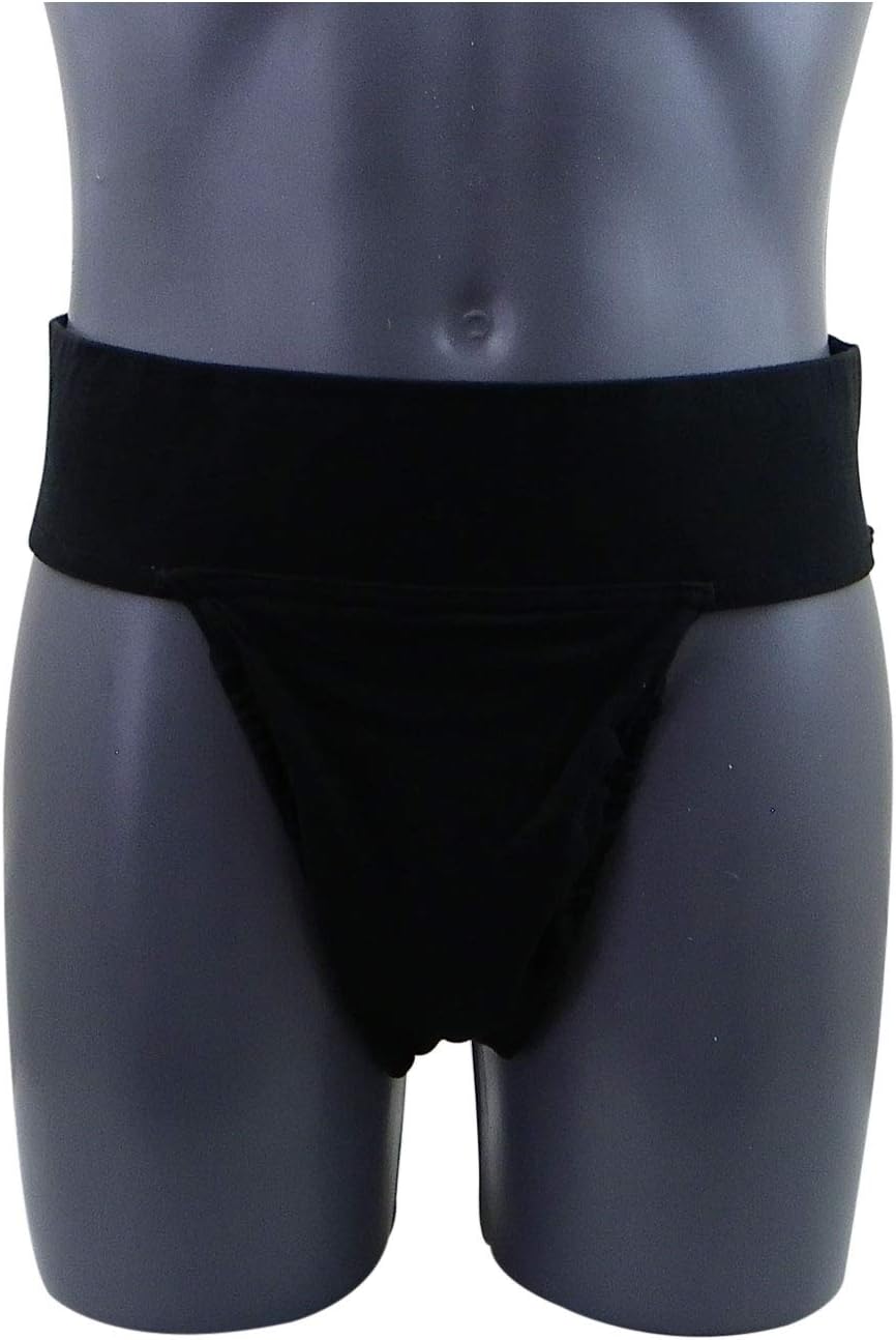 opttiuuqUpfront Qvu Athletic Support Cricket And Multi Sport Jock Strap With Pouch. Available In All WHITE or All BLACK. Built For Comfort And Support.
