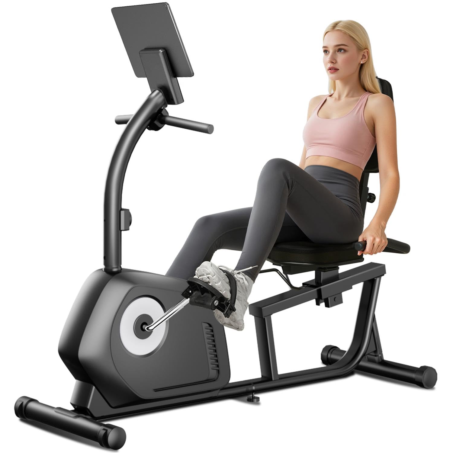 Amazon.com : Recumbent Exercise Bike, Magnetic Staionary Bikes for