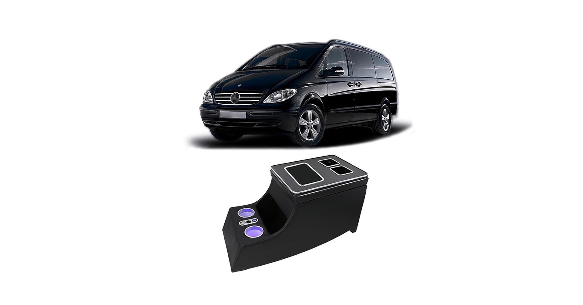 w447 vクラス　後席置くだけ充電器　2個セット w447 vクラス 後席置くだけ充電器 2個セット - メルカリ