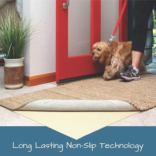 Miniatura 2 de Con-Tact - Almohadilla para alfombra de 5 x 8 pulgadas, antideslizante, ecológica para suelos duros