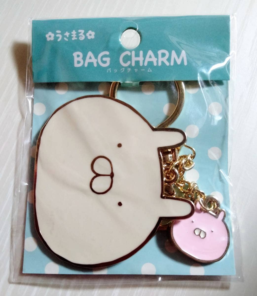 Amazon.co.jp: うさまる バッグチャーム フェイス LINE BAG CHARM 