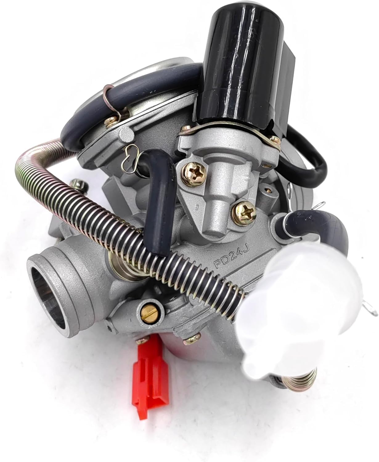 Carburetor PD24J 24mm CVK Accelerator Pump Carb for GY6 125CC/150CC QMJ/QMI157/152 Engine