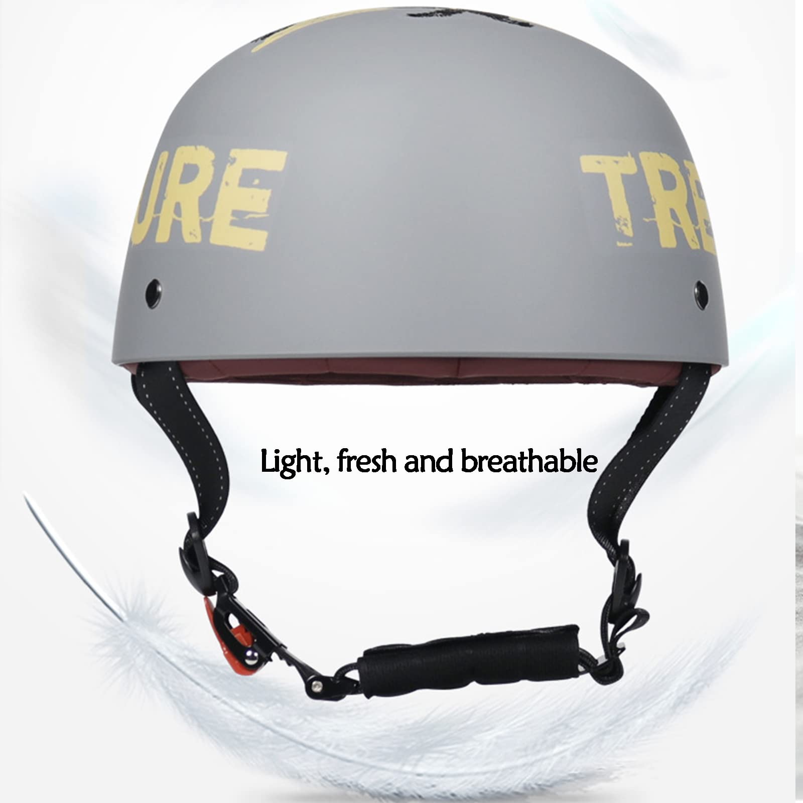 Casque Demi-Jet Rétro Pour Moto Et Scooter - Homologué ECE - Taille M à XXL - Noir Mat