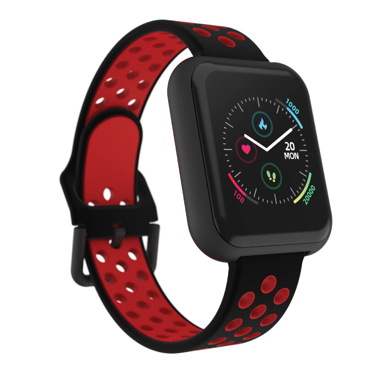 iTOUCH Air 3 Smartwatch Fitness Tracker with Heart Rate Tracker, Step Counter, Notifications, Sleep 