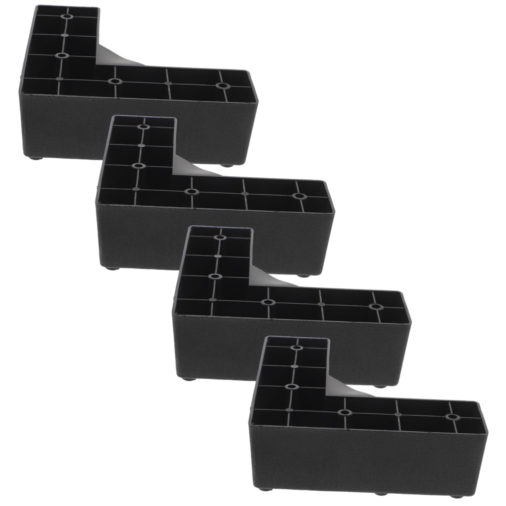 Rehausseurs de lit robustes anti-humidité de 5 cm lot de 4