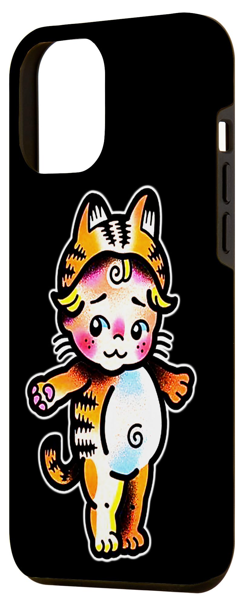 iPhone 15 Pro Max Kewpie Baby Tiger Cat Case - Image 2