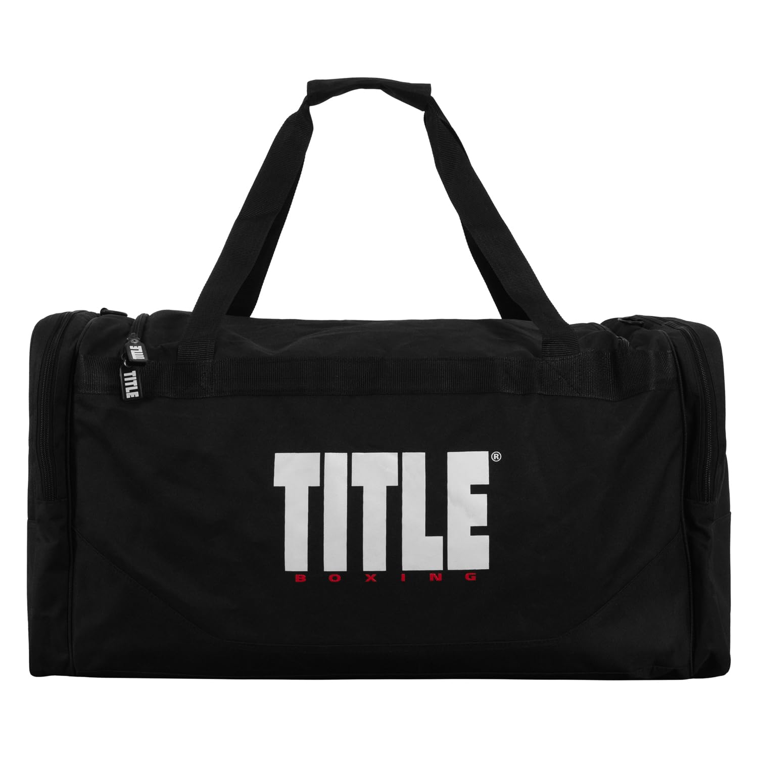 TITLE Boxing Deluxe Gear Bag (Black)