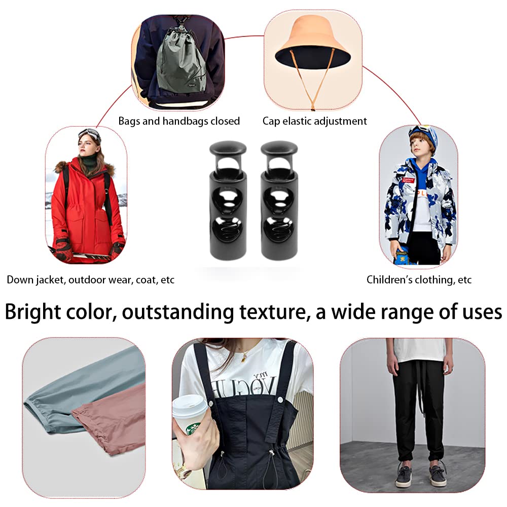 20 Pezzi Fermacorda A Molla - Per Zaini, Cordini, Scarpe E Abbigliamento - Foto 6