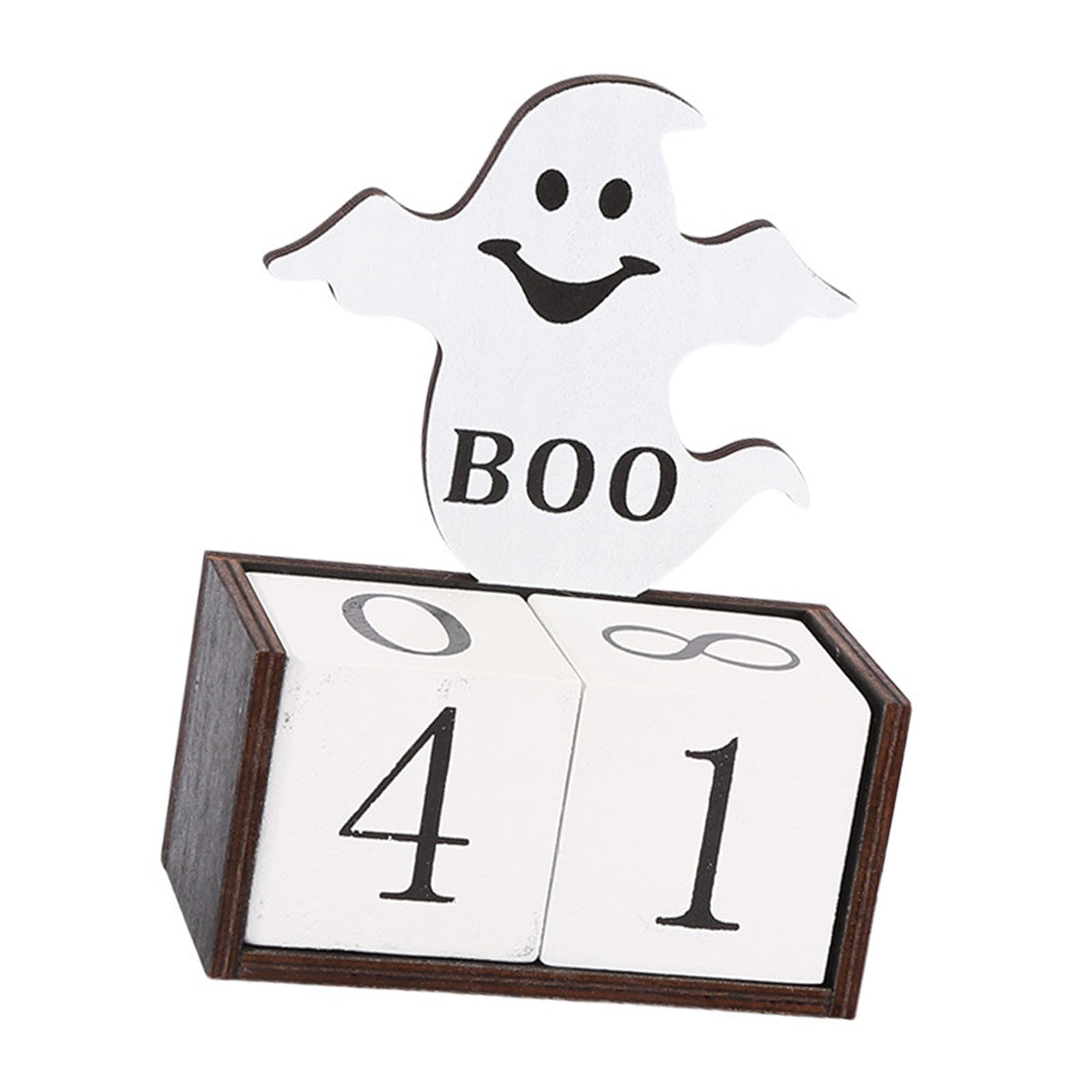 Kalttoy A Festival Halloweens Countdown Decoration Wood Calendar For Party Planning Nd Enthusiasts Easy To Use Nd Portable Halloweens Calendar