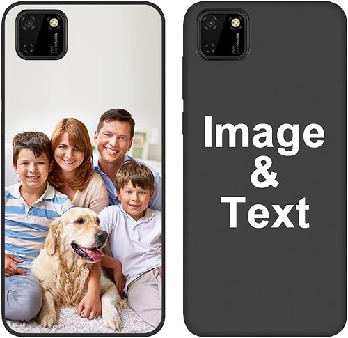 Styletify Funda de teléfono personalizada para Huawei Honor 9s, funda de silicona a prueba de golpes, funda de teléfono personalizada de caramelo