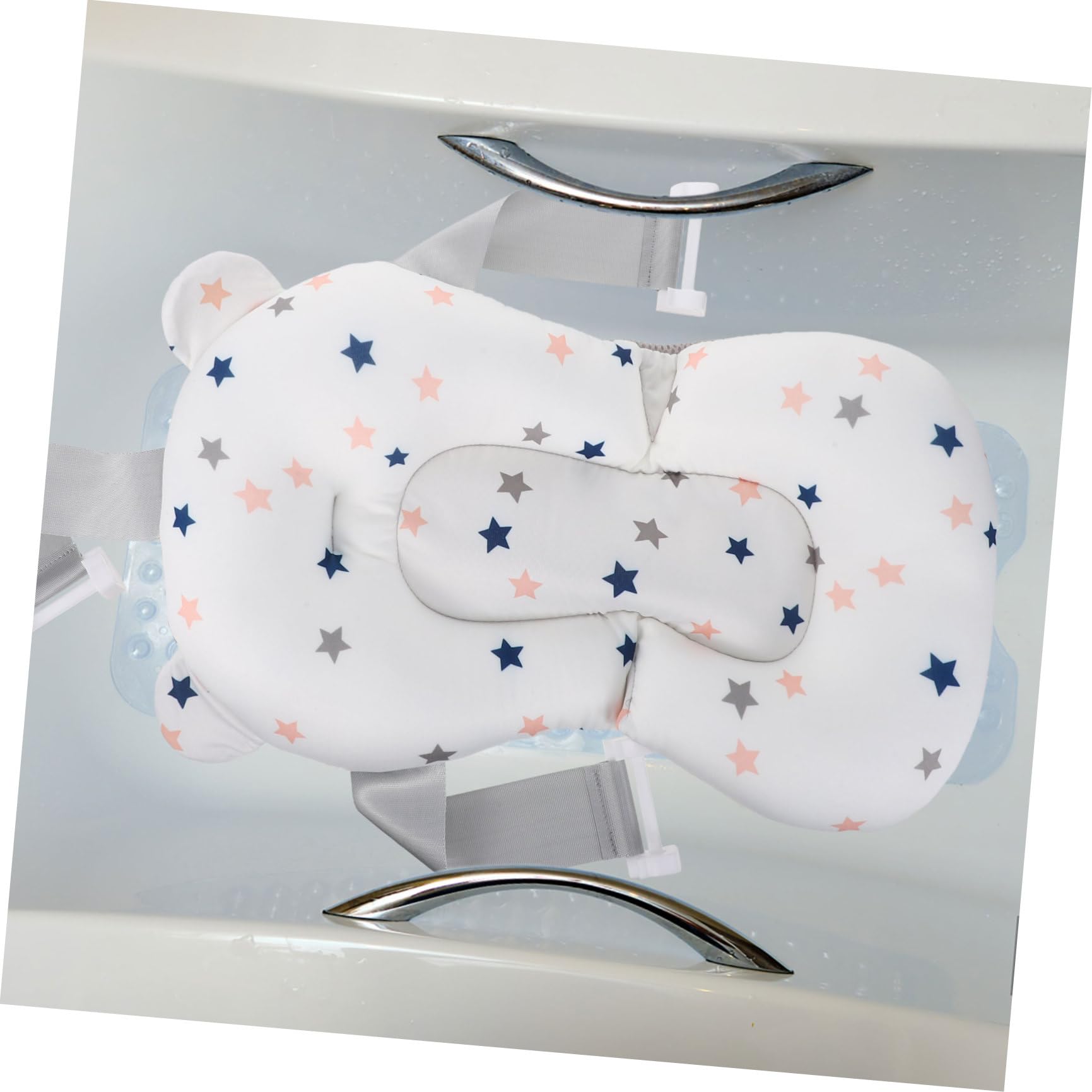 Cuna de Baño para Niño Soporte, Malla Transpirable Pp de Color Claro