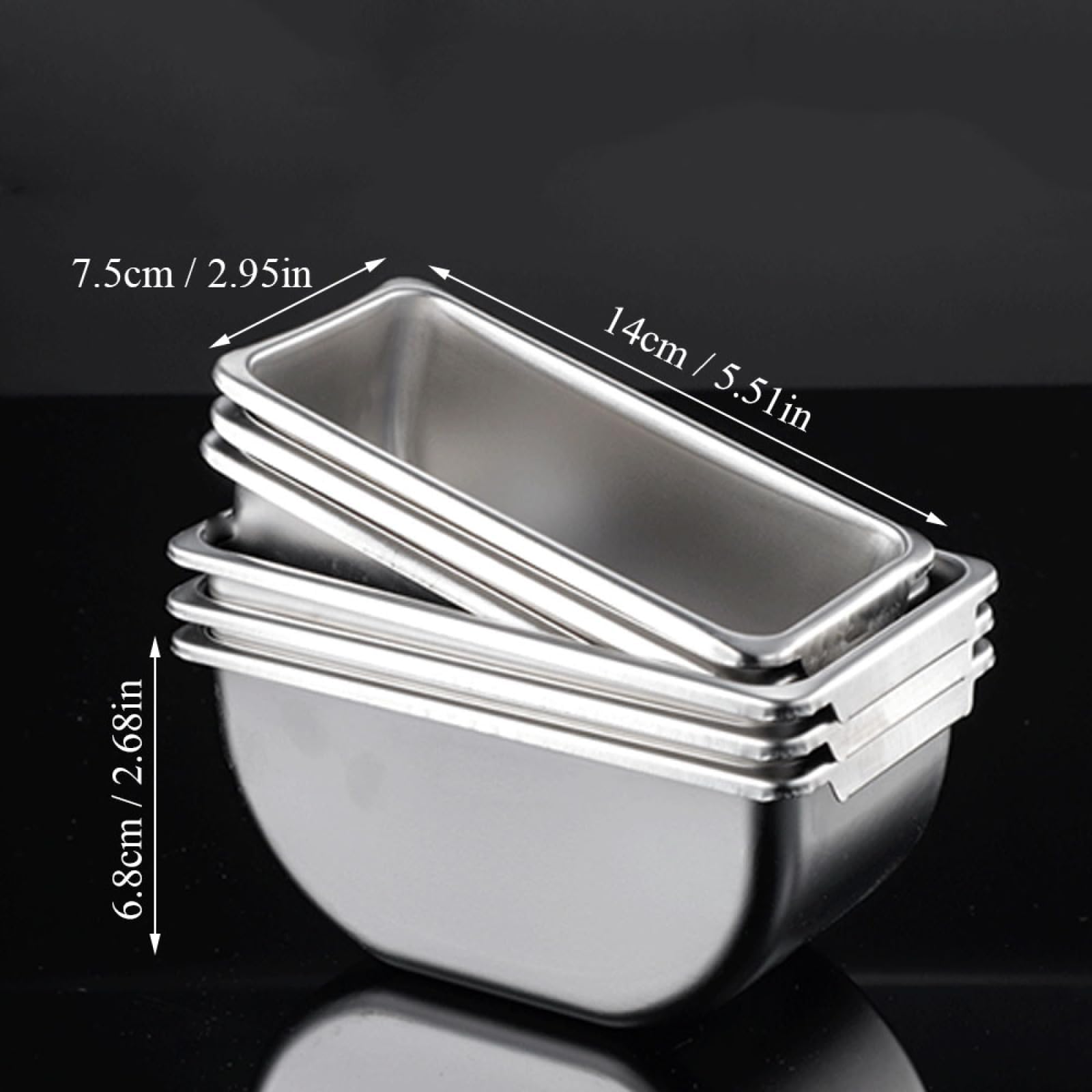 TAIMIKO Contenitore per ingredienti in acciaio inox, 6 griglie, contenitore per spezie, 45 x 14 x 8 cm, contenitore per barbecue con coperchio e griglia interna estraibile, portaspezie cucina