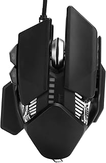 Wired Gaming Mouse-4000 Dpi, 7 Buttons, High Performance Wired Gaming Mouse with RGB Breathing Light, for Gamer/Office/Library/PC/Laptop