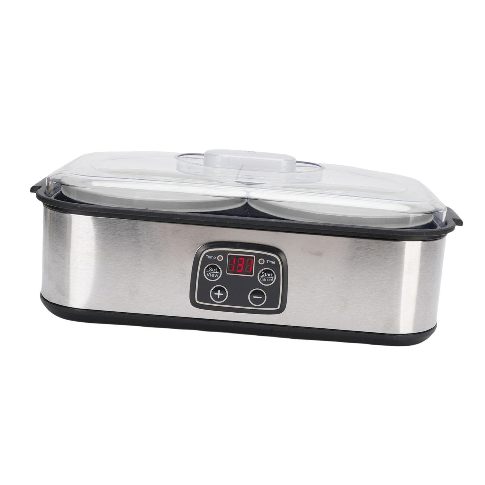 Cocoarm Yogurtiera 2 L, Yogurtiera Digitale con Controllo Automatico
