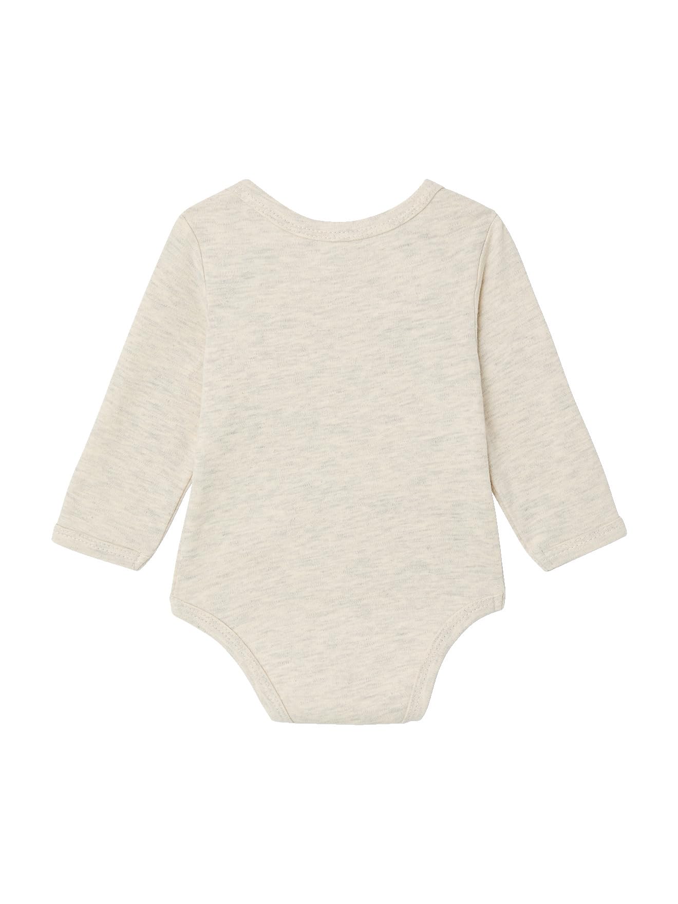 Vertbaudet 7er-Pack Langarm-Schlupfbodys Baby, Bio-Baumwolle BASIC