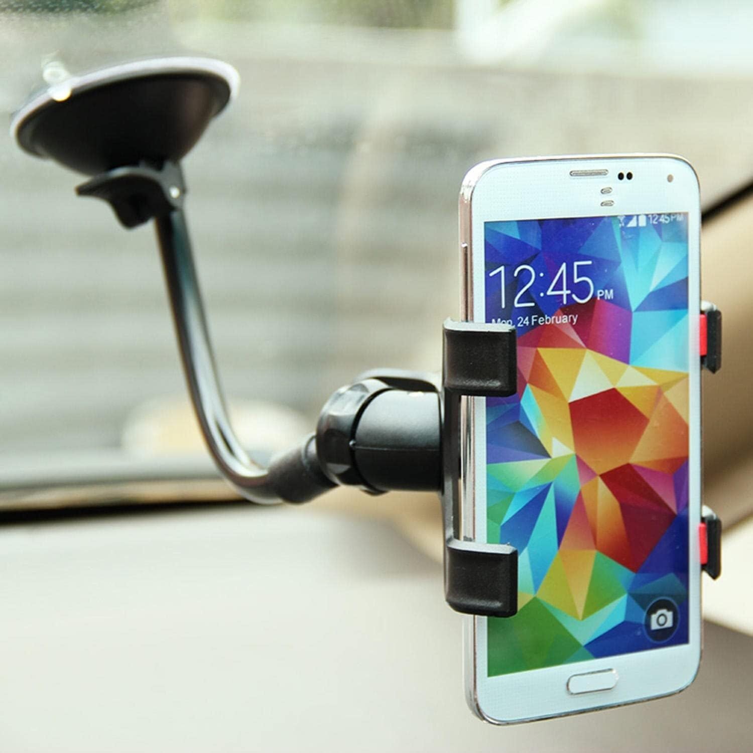 Uchwyt na Telefon Komórkowy Uniwersalny Uchwyt Na Przednią Szybę Telefonu Komórkowego Uchwyt Na Telefon Komórkowy Z Przyssawką Do Montażu Na Oknie Smartphone Stick Uchwyt Samochodowy