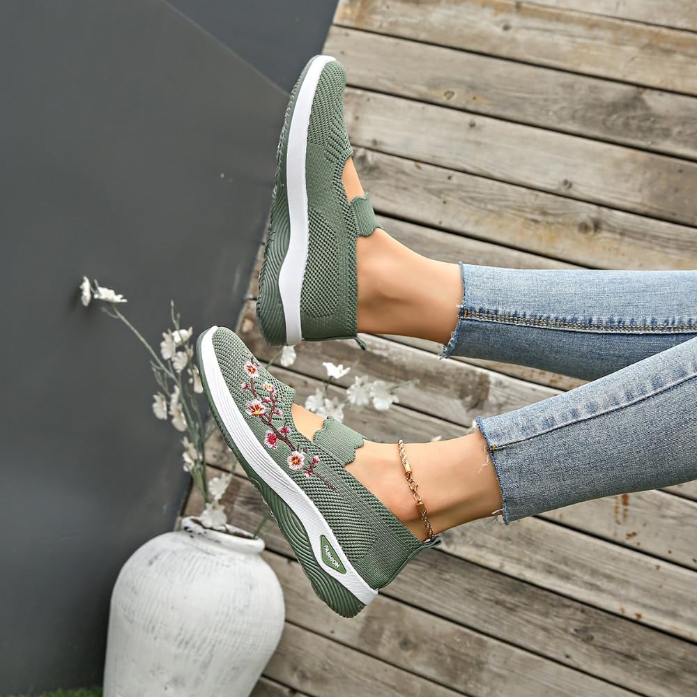 Zapatos Ortopédicos Casuales para Mujer, Transpirables, De Suela Suave con Soporte De Arco, Antideslizantes, para Enfermeras